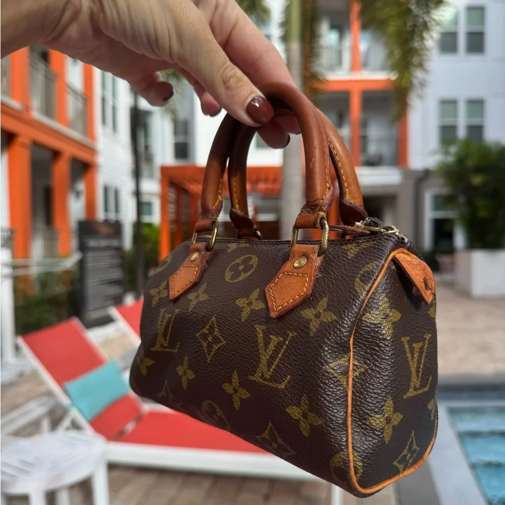 LV Louis Vuitton Speedy Nano, Mini Speedy, with COA - Picture 4 of 14